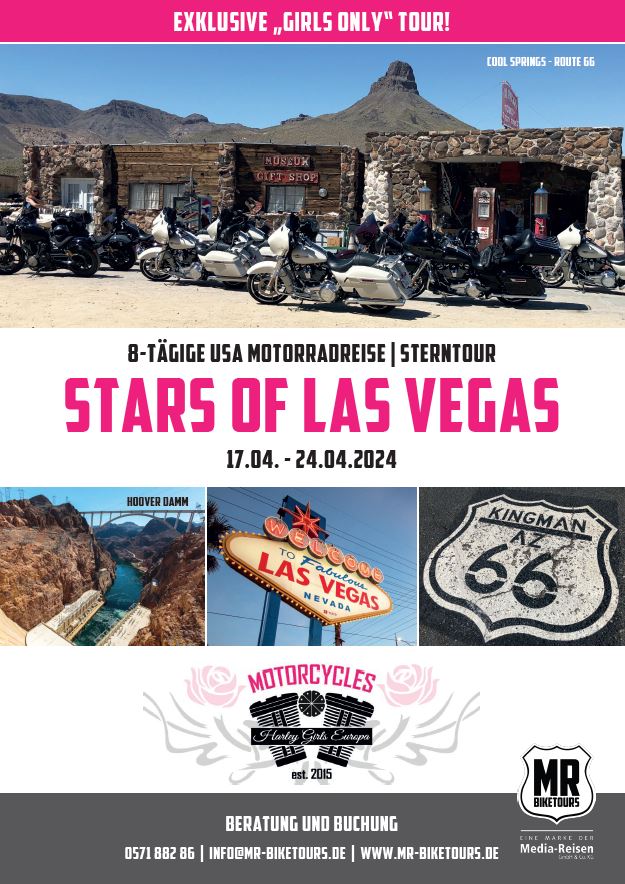 Harley Girls Europa – “Girls Only” Motorradreise